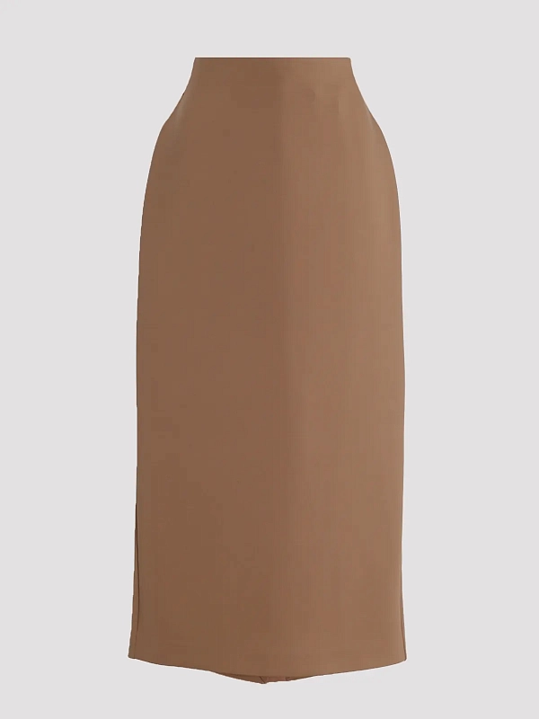 юбка Max Mara MMLLUME цвет кэмэл