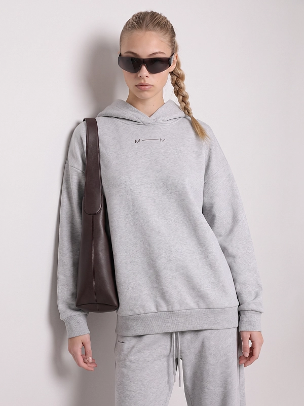 толстовка Max Mara MMLMITICO цвет серый