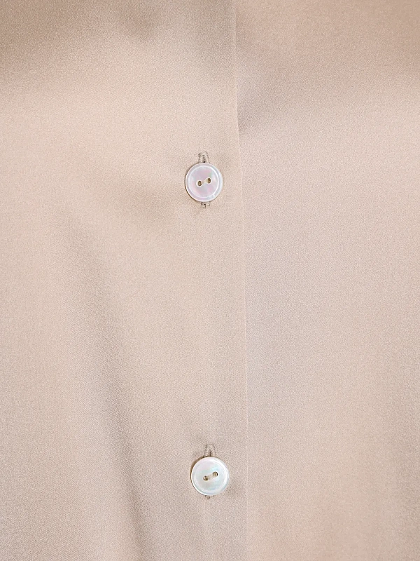 блузка Max Mara MMLNAVETTA цвет светло-бежевый
