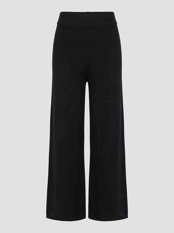 брюки трикотажные Max Mara MMLOBOLI цвет черный