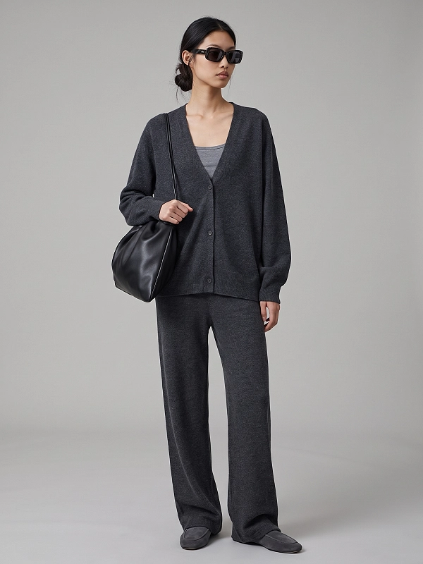 брюки Max Mara MMLOTTIMO цвет темно-серый