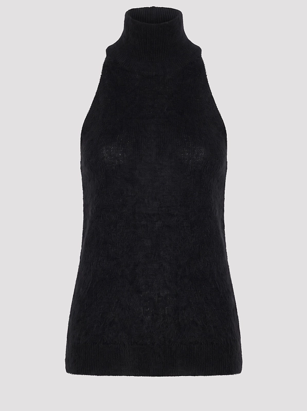 топ Max Mara MMLPANFILO цвет черный