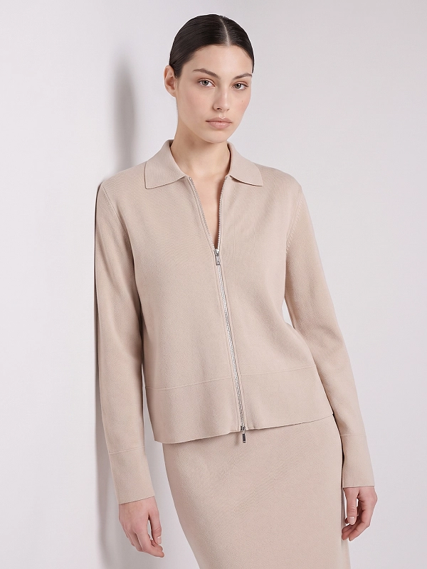 кардиган Max Mara MMLSNACK цвет светло-бежевый