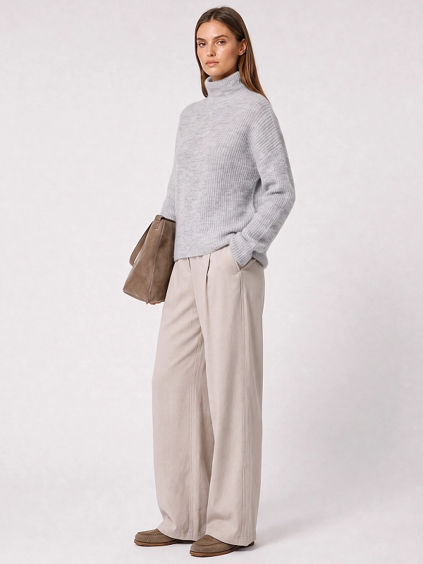 свитер Max Mara MMLSTRANO цвет серый