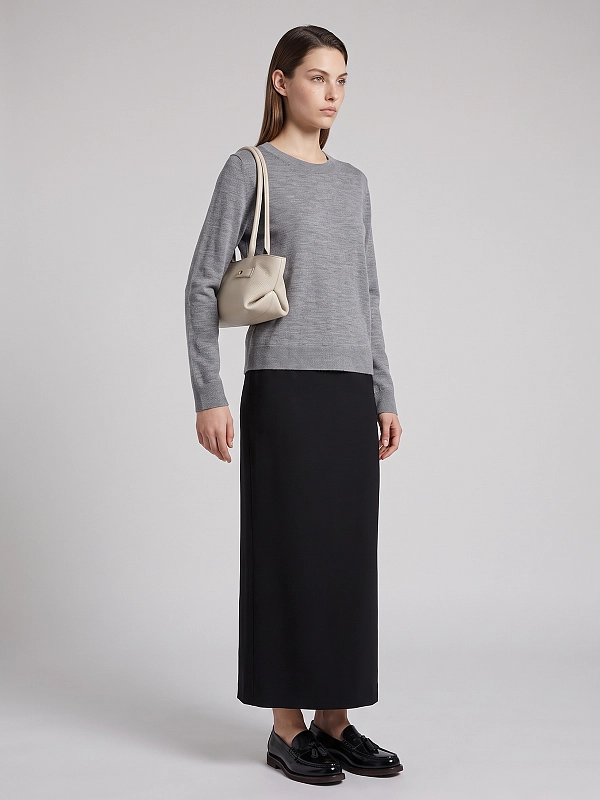 джемпер Max Mara MMLTEMPO цвет серый