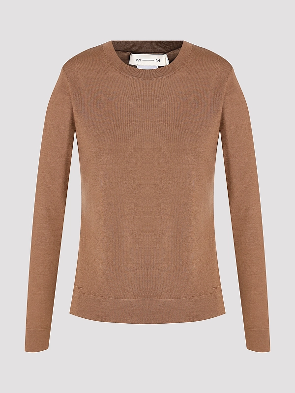джемпер Max Mara MMLTEMPO цвет коричневый