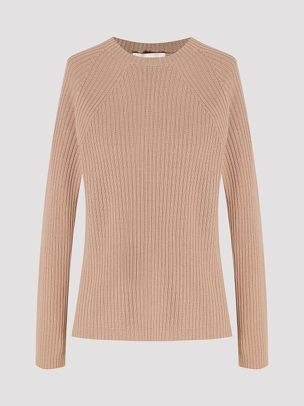 джемпер Max Mara MMLUNITO цвет кэмэл