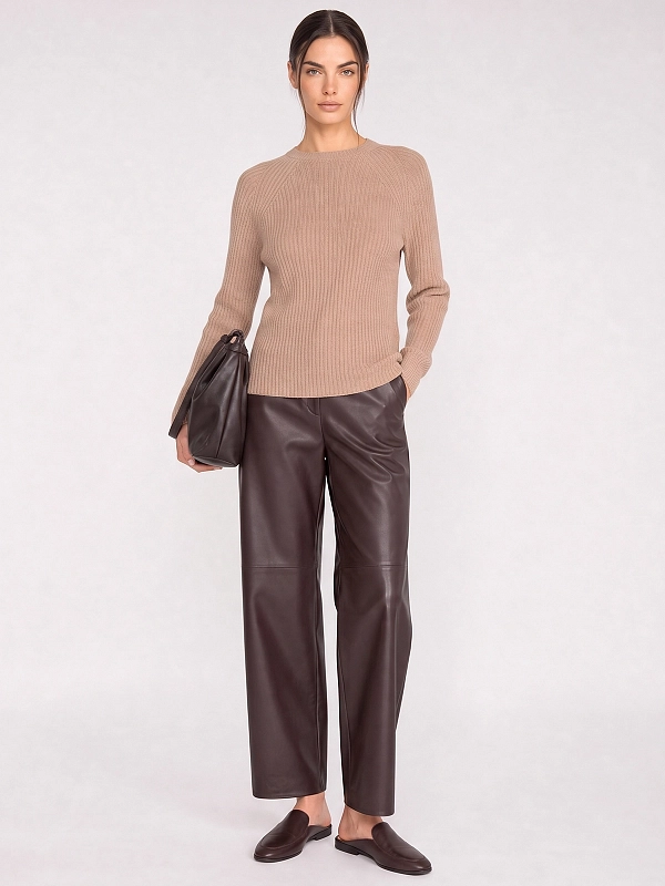 джемпер Max Mara MMLUNITO цвет кэмэл