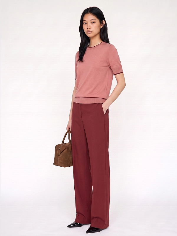 джемпер Max Mara MSTAGENDA цвет розовый