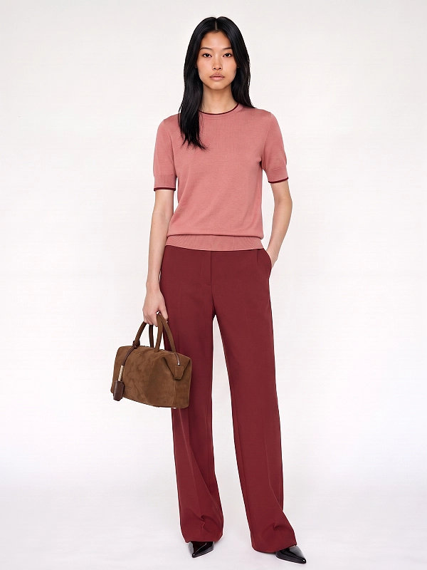 джемпер Max Mara MSTAGENDA цвет розовый