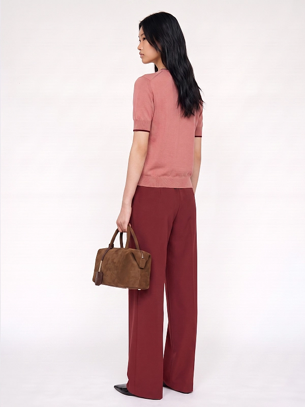 джемпер Max Mara MSTAGENDA цвет розовый