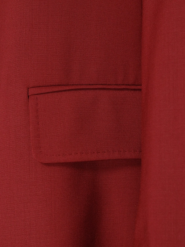 жакет Max Mara MSTASSENZI цвет бордовый