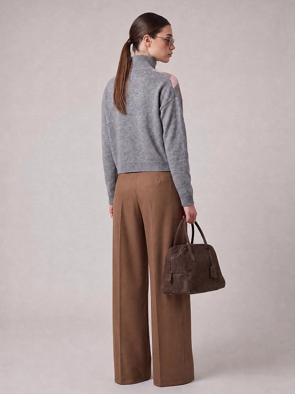 брюки Max Mara MSTCOCCO цвет табак