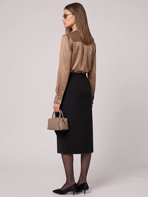 юбка Max Mara MSTFENICE цвет черный
