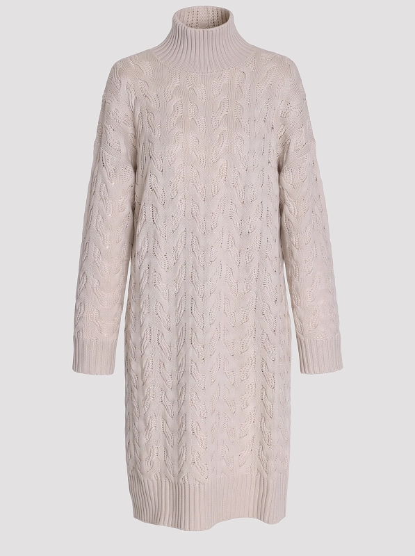 платье трикотажное Max Mara MSTGRADO цвет бежевый