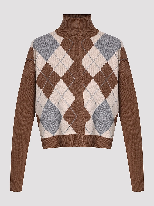 кардиган Max Mara MSTPACCHE цвет табак