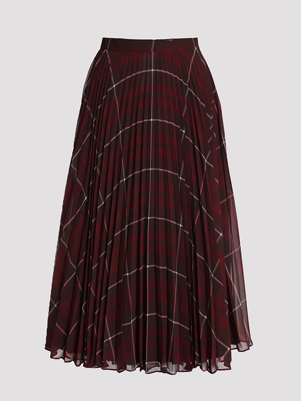 юбка Max Mara MSTPAGANO цвет бордовый