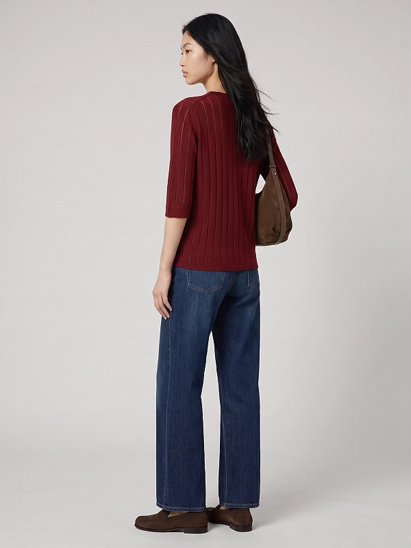 джемпер Max Mara MSTRAGNO цвет бордовый