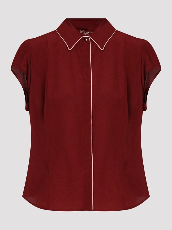 топ Max Mara MSTSKIPPER цвет бордовый