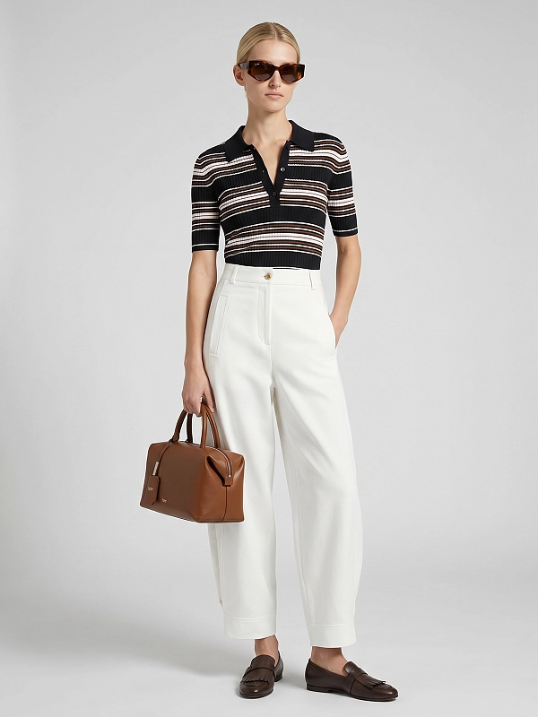 поло Max Mara MSTTALLERO цвет темно-синий