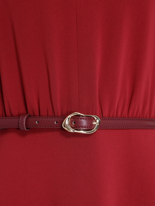 платье Max Mara MSTZORRO цвет бордовый