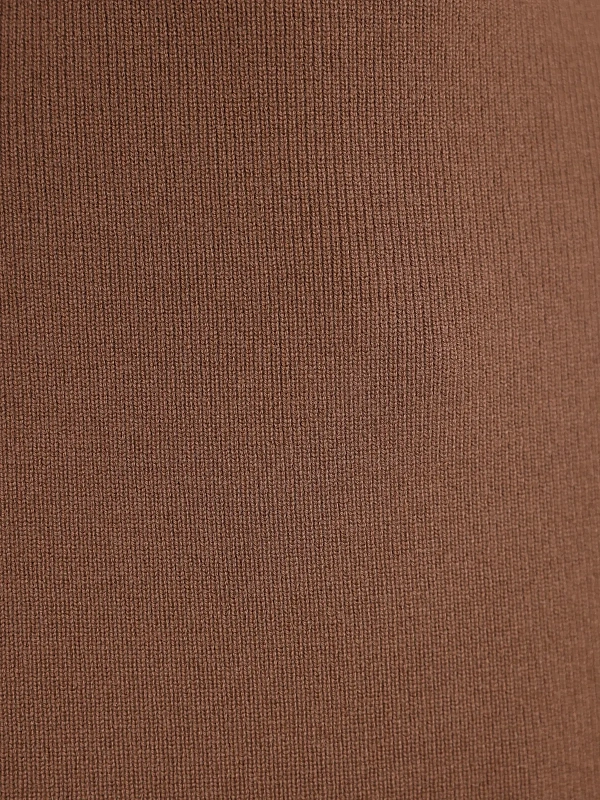 юбка трикотажная Max Mara MSTZUCCA цвет табак