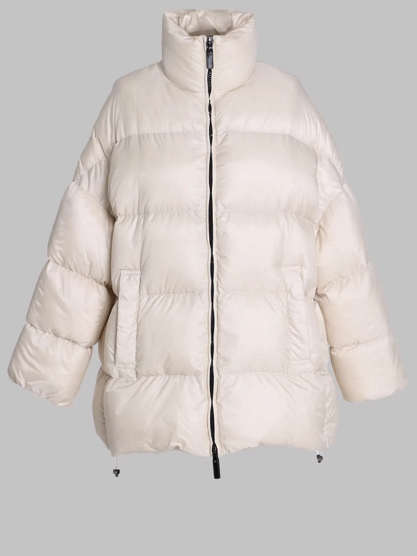 пуховик короткий Max Mara MTCFREE цвет белый