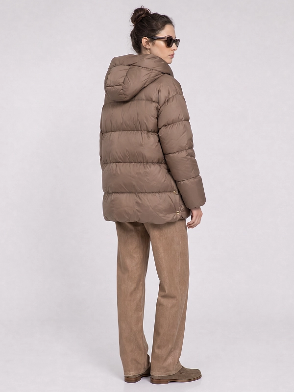 пуховик короткий Max Mara MTCNERINE цвет кэмэл