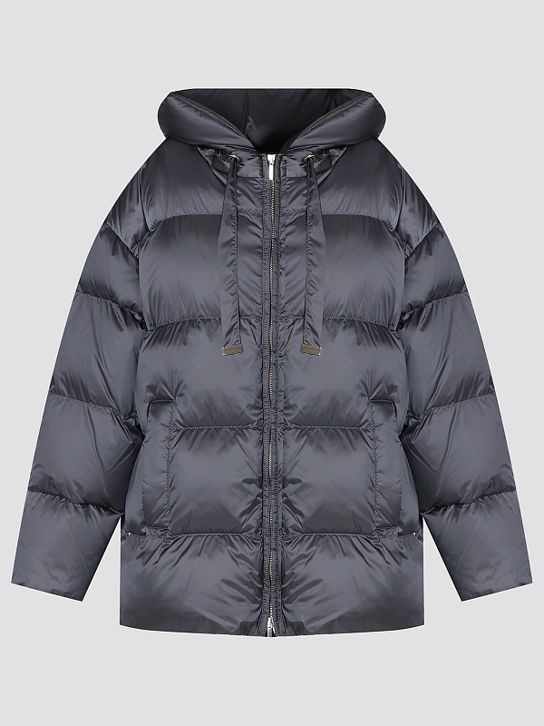 пуховик короткий Max Mara MTCNERINE цвет серый