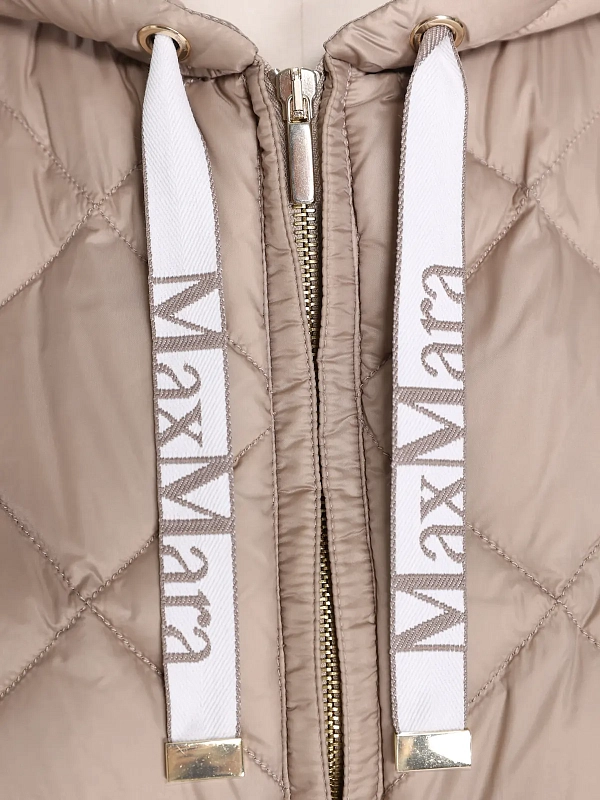 капюшон Max Mara MTCTREC цвет бежевый