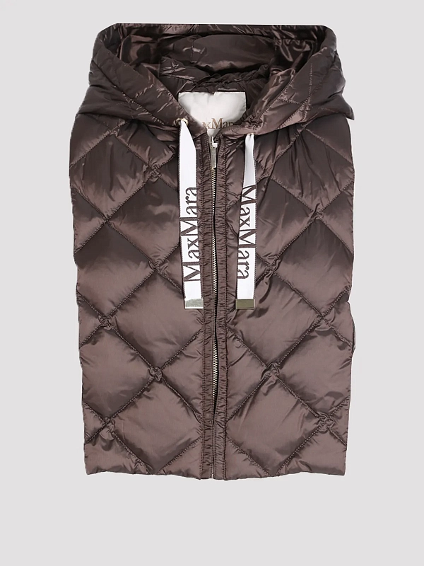 капюшон Max Mara MTCTREC цвет коричневый
