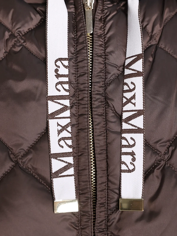 капюшон Max Mara MTCTREC цвет коричневый