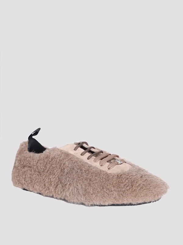 кеды Max Mara MXACERA цвет бежевый