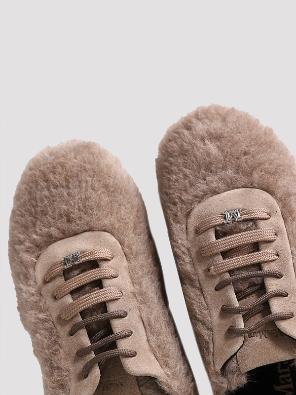 кеды Max Mara MXACERA цвет бежевый
