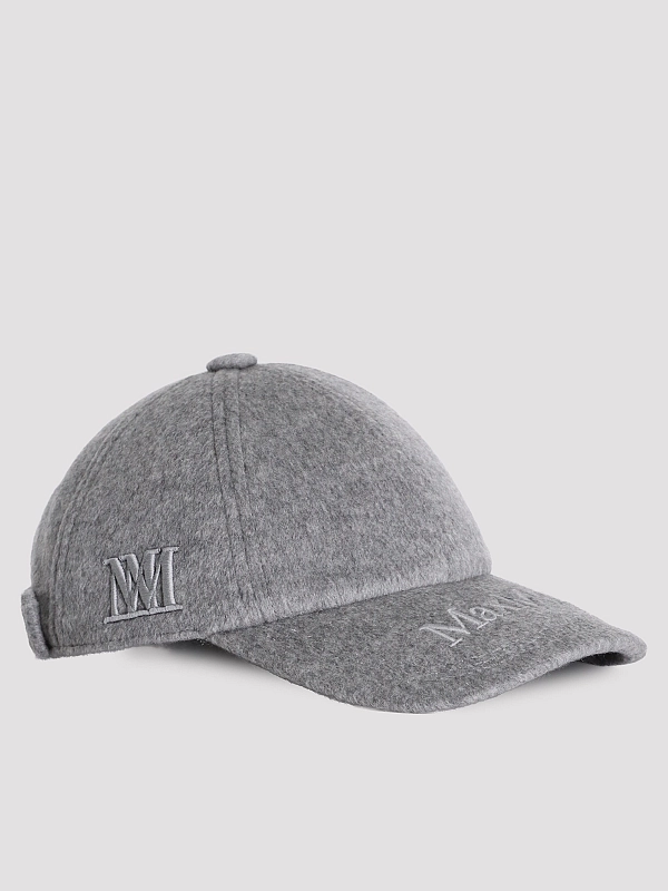 бейсболка Max Mara MXALANCIA цвет серый