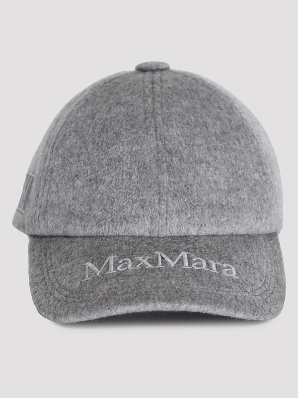 бейсболка Max Mara MXALANCIA цвет серый