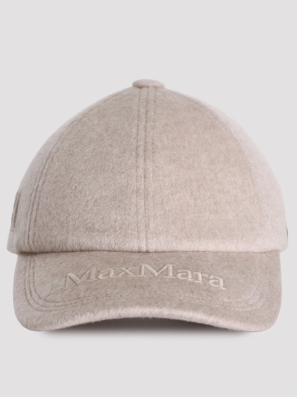 бейсболка Max Mara MXALANCIA цвет бежевый