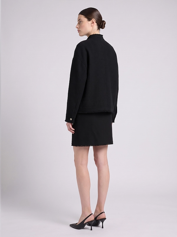 юбка Max Mara MXMABILE цвет черный