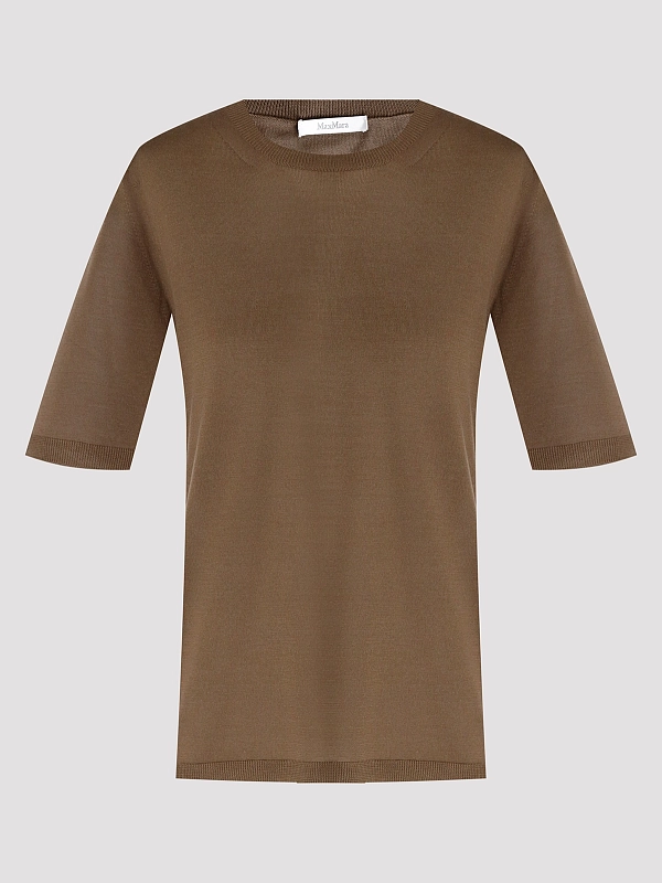 джемпер Max Mara MXMACETI цвет хаки