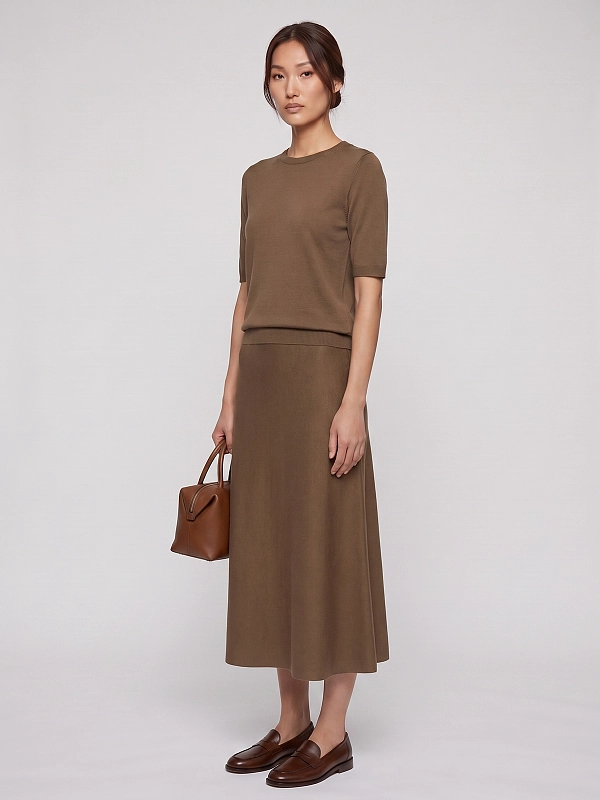 джемпер Max Mara MXMACETI цвет хаки