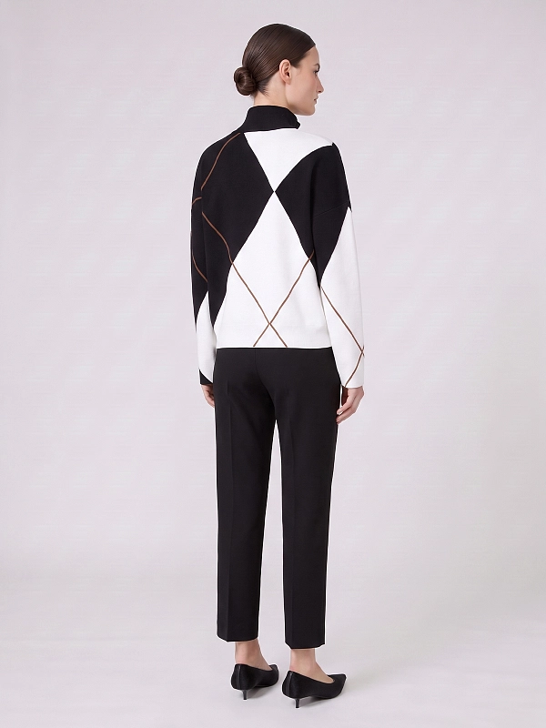 брюки Max Mara MXMACINO цвет черный