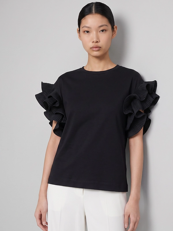 футболка Max Mara MXMCOSTONE цвет черный