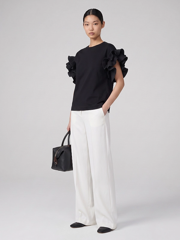 футболка Max Mara MXMCOSTONE цвет черный