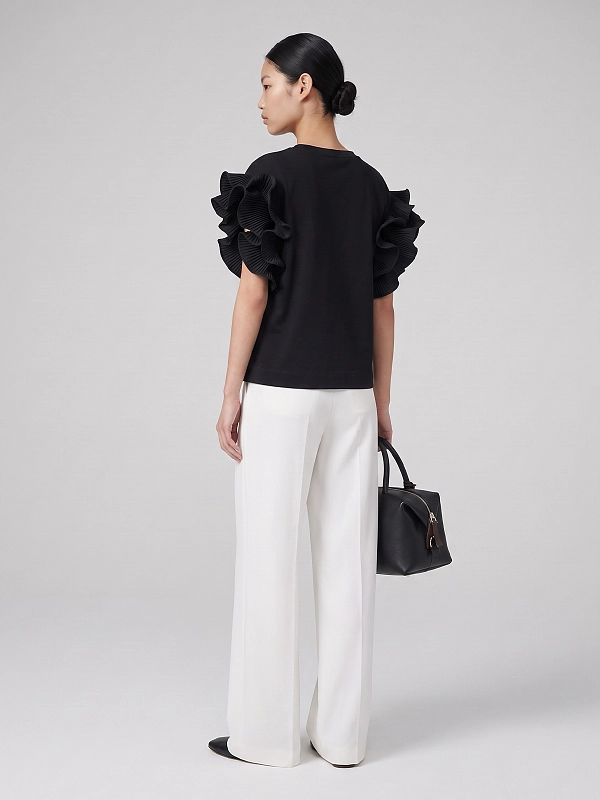 футболка Max Mara MXMCOSTONE цвет черный