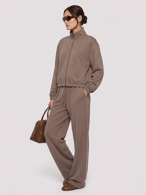 брюки Max Mara MXMDANCING цвет коричневый
