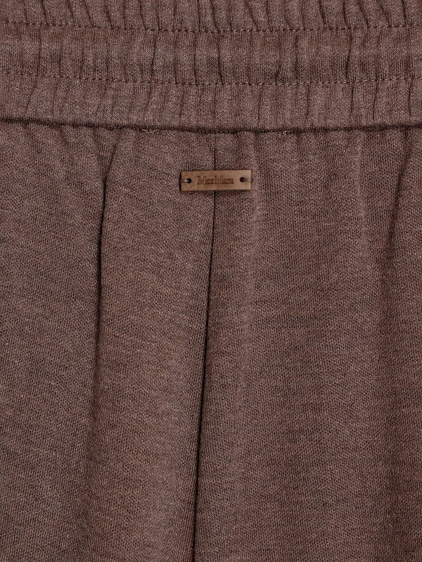 брюки Max Mara MXMDANCING цвет коричневый