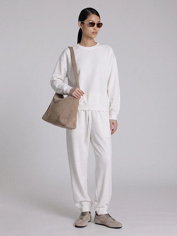 свитшот Max Mara MXMFASTO цвет белый