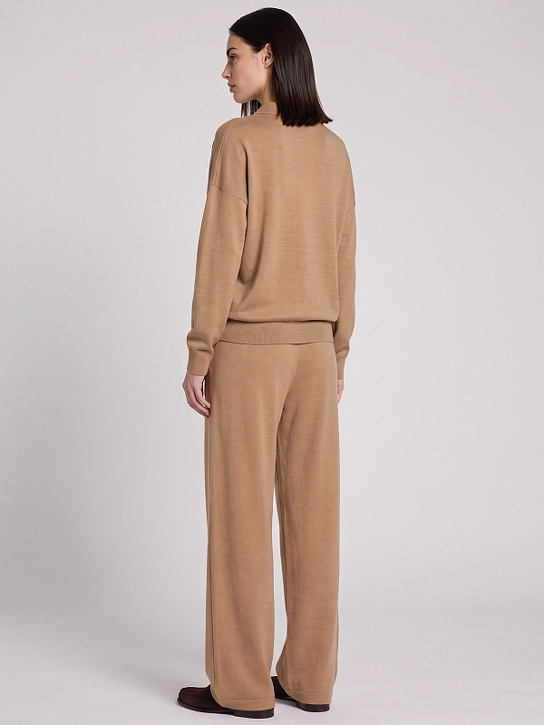 брюки Max Mara MXMFELTRE цвет кэмэл