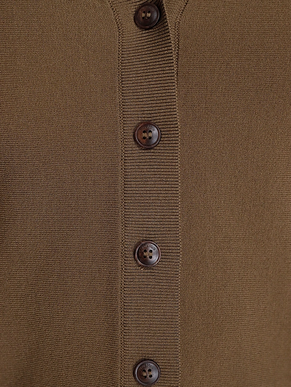 кардиган Max Mara MXMFINITO цвет коричневый