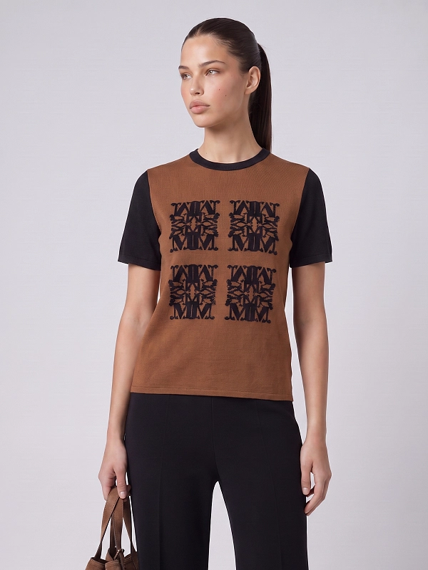джемпер Max Mara MXMGIGA цвет черный